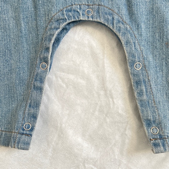 denim overalls jumpsuit - Picture 3 of 3